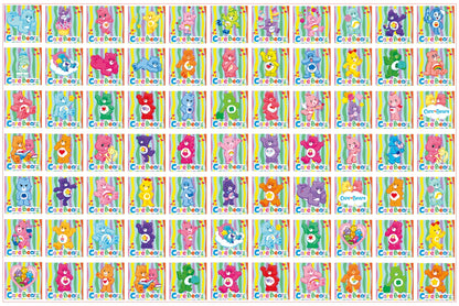 [A176] Rainbow Bear / 4cm 8cm / Acrylic Parts / DIY / Deco Parts Rainbow Bear Square 