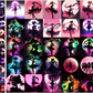 [A304] Sailor Moon Bishoujo 5.0 / 2cm 4cm 5cm 8cm 10cm 16cm 20cm / Acrylic parts / DIY / Deco parts Cut-Shade Bishoujo 5.0 