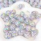 [B61] Leopard Print Beads / Round Beads 16mm / Double Holed / For Ballpoint Pens / Handmade / Craft Supplies / DIY Parts 