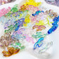 [B68] Tanabata Festival Transparent Double C/Logo Beads/Clear Beads/DIY Ballpoint Pen/Handmade/Handmade Materials 