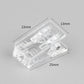 [DA01] Clear Acrylic PP Clip 13*25mm / DIY Cute Clip / Book Clip / Folder Clip / Long Tail Clip Cap Clip
