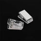 [DA01] Clear Acrylic PP Clip 13*25mm / DIY Cute Clip / Book Clip / Folder Clip / Long Tail Clip Cap Clip