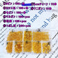 [DP11] Updated!!!! DIY parts set / Choose from two colors, gold and silver / crushed beads / chains, etc. / Craft supplies / Handmade material parts 