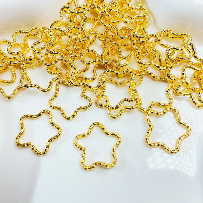 【DS05 DS06 DS07 DS08】DIY用金具パーツ/丸形/星/ハート/スクエアなど/携帯チェンパーツ/手芸用品/ハンドメイド素材