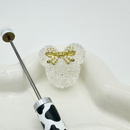 【B125】砂糖米奇头珠/DIYボールペン用/手作り/アクセサリーハンドメイド素材