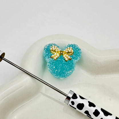 【B125】砂糖米奇头珠/DIYボールペン用/手作り/アクセサリーハンドメイド素材