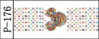 DIY笔贴 /10 PCS/111*32mm/水晶膜 P156 ~~211