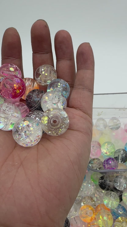 【B126】流沙水球/DIYボールペン用/手作り/アクセサリーハンドメイド素材