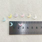 [N29] Water Ice Moon / Moon / Girl Style / Nail Parts / DIY Parts / Nails / Deco Parts 