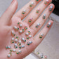[N15] Shopping / Limited Edition / Tulip / Three Colors / Alloy Nail Parts / Deco Parts / DIY Accessories 