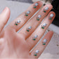 [N15] Shopping / Limited Edition / Tulip / Three Colors / Alloy Nail Parts / Deco Parts / DIY Accessories 