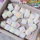 [D11] Transparent Heart / AB / DIY / Whipped Deco Parts / Smartphone Case / Hairpin / Deco Parts 