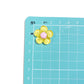 【D14】クリアー花/透明花/ヘアピン/DIY/ホイップデコ/デコパーツ/レジンパーツ/樹脂