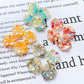 [DY15] Large Flower/Luminous/Hairpin/DIY/Whipped Deco/Deco Parts/Resin Parts/Resin 