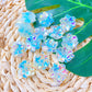 [DY15] Large Flower/Luminous/Hairpin/DIY/Whipped Deco/Deco Parts/Resin Parts/Resin 