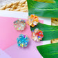 [DY15] Large Flower/Luminous/Hairpin/DIY/Whipped Deco/Deco Parts/Resin Parts/Resin 