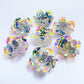 [DY09] 23mm/Luminous/Rose/Flower/Hairpin/DIY/Whipped Deco/Deco Parts/Resin Parts/Resin/Bulk Orders Accepted 