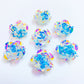 [DY09] 23mm/Luminous/Rose/Flower/Hairpin/DIY/Whipped Deco/Deco Parts/Resin Parts/Resin/Bulk Orders Accepted 