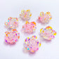 [DY09] 23mm/Luminous/Rose/Flower/Hairpin/DIY/Whipped Deco/Deco Parts/Resin Parts/Resin/Bulk Orders Accepted 