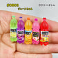 [DB02] Mini Bottle / Starbucks / DIY / Deco Parts / Multicolor / Colorful / Wide Variety 