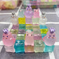[DY02] Pink Pig / Piglet / DIY / Luminous Parts / Decorative Parts / Various Shapes / Colorful / Clear / Transparent / Multicolor 