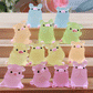 [DY02] Pink Pig / Piglet / DIY / Luminous Parts / Decorative Parts / Various Shapes / Colorful / Clear / Transparent / Multicolor 