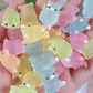 [DY02] Pink Pig / Piglet / DIY / Luminous Parts / Decorative Parts / Various Shapes / Colorful / Clear / Transparent / Multicolor 