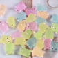 [DY02] Pink Pig / Piglet / DIY / Luminous Parts / Decorative Parts / Various Shapes / Colorful / Clear / Transparent / Multicolor 