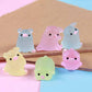 [DY02] Pink Pig / Piglet / DIY / Luminous Parts / Decorative Parts / Various Shapes / Colorful / Clear / Transparent / Multicolor 