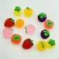 [DY05] Mini Fruits / Mix / Luminous Parts / DIY / Decorative Parts / Multicolor / Colorful 
