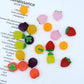 [DY05] Mini Fruits / Mix / Luminous Parts / DIY / Decorative Parts / Multicolor / Colorful 