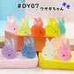 [DY07] Luminous Rabbit / DIY / Luminous Parts / Decorative Parts / Colorful / Transparent / Multicolor 