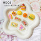 [D06] Today's Special Price/Food/Mix/Hamburger/Cake/DIY/Whipped Deco Parts/Magazine Case/Hairpin/Deco Parts 