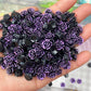 [N12] Black Rose / Black / Cool / Super Cute / DIY Parts / Transparent / Smartphone Case DIY / Nail Art / Decorative Parts / Cute Parts / Multicolor 