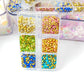 [LS01 Case] K9/Sparkling/Rhinestone/V-Cut/Crystal Stone/Swarovski Substitute/Glass Diamond/Multicolor 