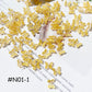 [N01] Sparkly 3D Butterfly / DIY / Nail Art / Decorative Parts / Cute Parts / 2 Colors 