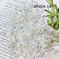 [N04] Mermaid Tail / Colorful / Super Cute / Transparent / DIY / Nail Art / Decorative Parts / Cute Parts / Multicolor 