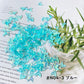 [N04] Mermaid Tail / Colorful / Super Cute / Transparent / DIY / Nail Art / Decorative Parts / Cute Parts / Multicolor 