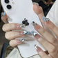[N17] Shopping / Limited Edition / Shell Heart / Metallic / 2 Colors / Nail Parts / Deco Parts / DIY Accessories 