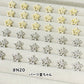 [N20] High Quality / Zircon / Pearl Star / Metallic / Two Colors / Sparkling / Nail Parts / Deco Parts 